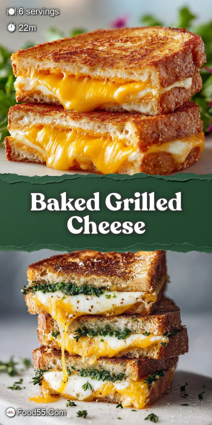 Close-up of a perfectly baked grilled cheese showing the toasted bread and gooey, melted cheese pulling apart seductively.