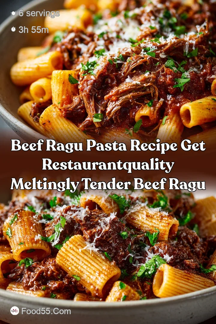 Beef Ragu Pasta Recipe Get RestaurantQuality Meltingly Tender Beef Ragu