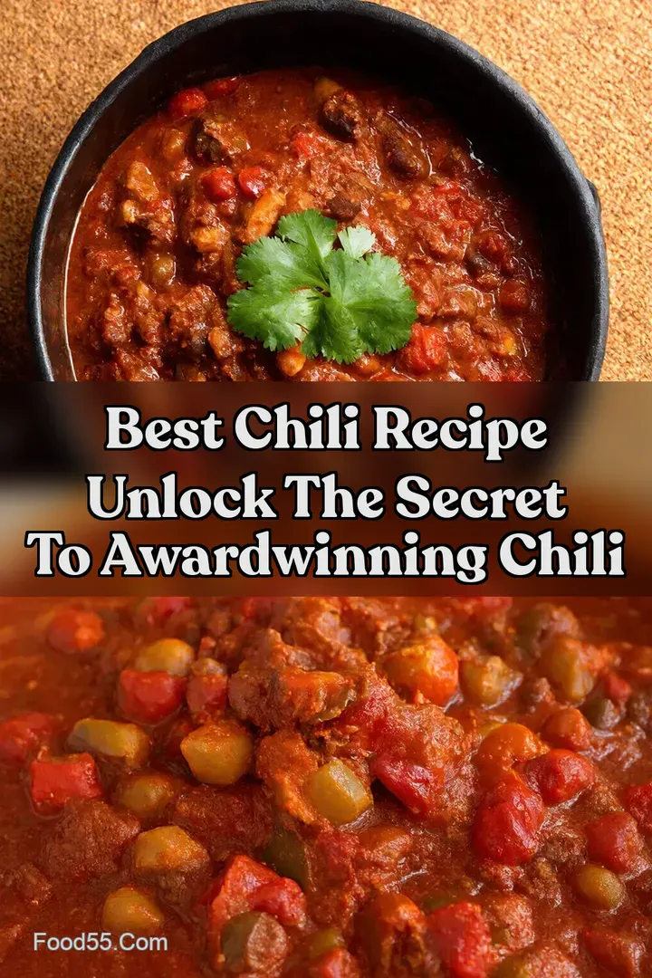 Best Chili Recipe Unlock The Secret To AwardWinning Chili
