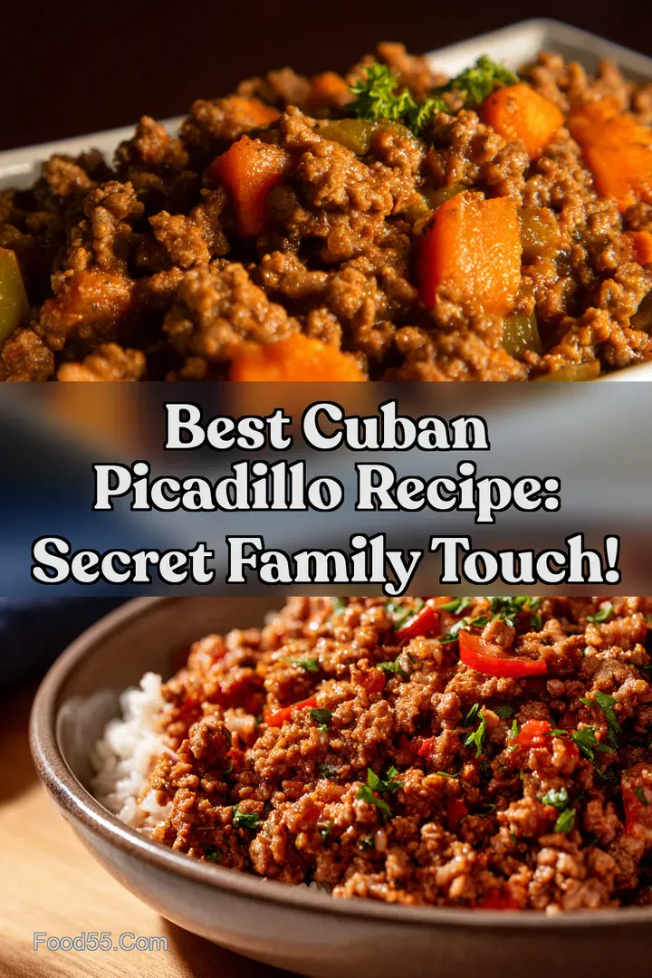 Best Cuban Picadillo Recipe: Secret Family Touch!