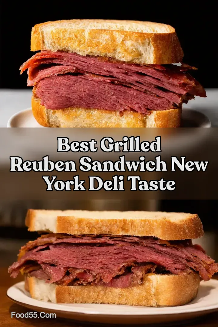 Best Grilled Reuben Sandwich New York Deli Taste