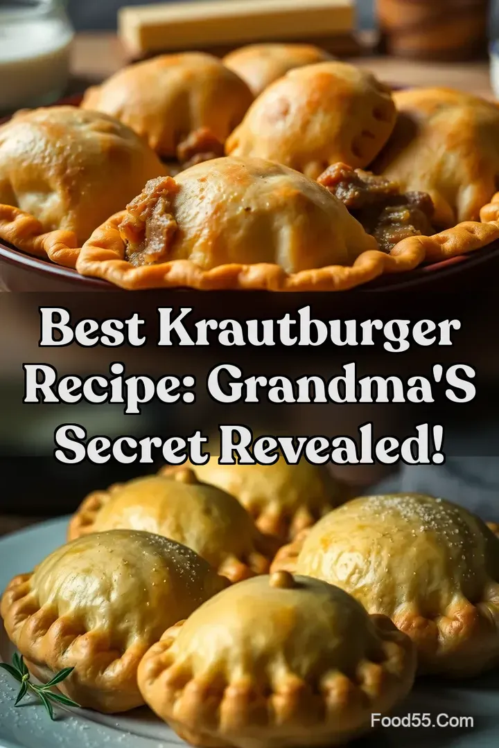 Best Krautburger Recipe: Grandma' s Secret Revealed! : PIN FOR LATER Best Krautburger Recipe: Grandma' s Secret Revealed!