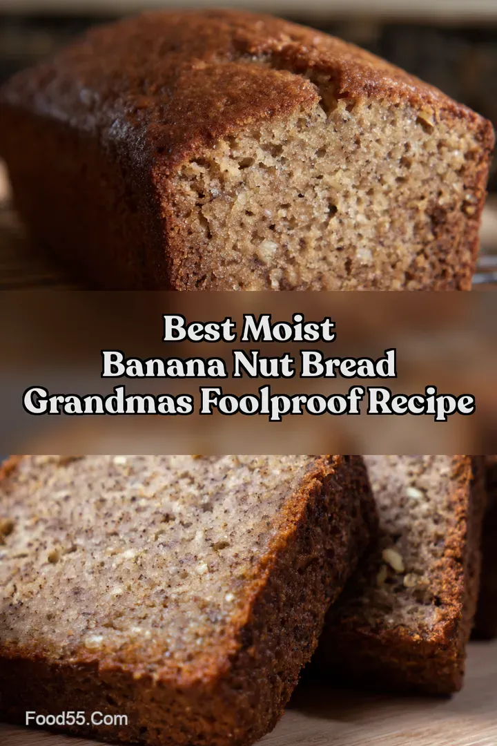 Best Moist Banana Nut Bread Grandmas Foolproof Recipe