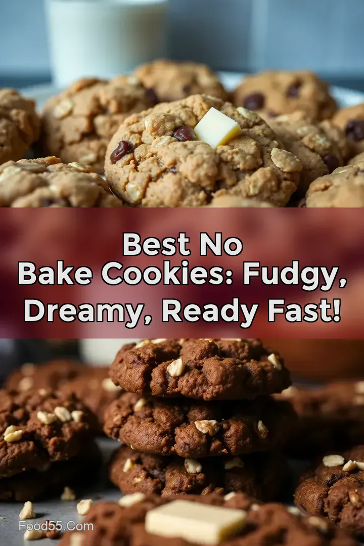 Best No Bake Cookies: Fudgy Dreamy Ready Fast!