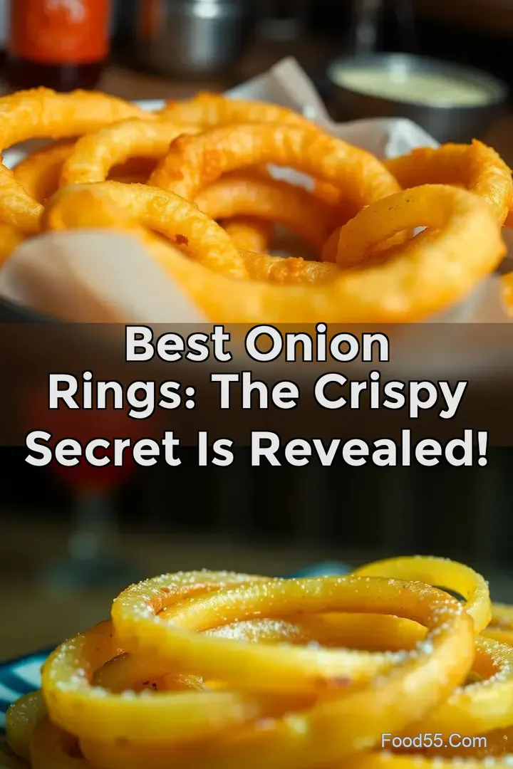 Best Onion Rings: The Crispy Secret is Revealed! : PIN FOR LATER Best Onion Rings: The Crispy Secret is Revealed!