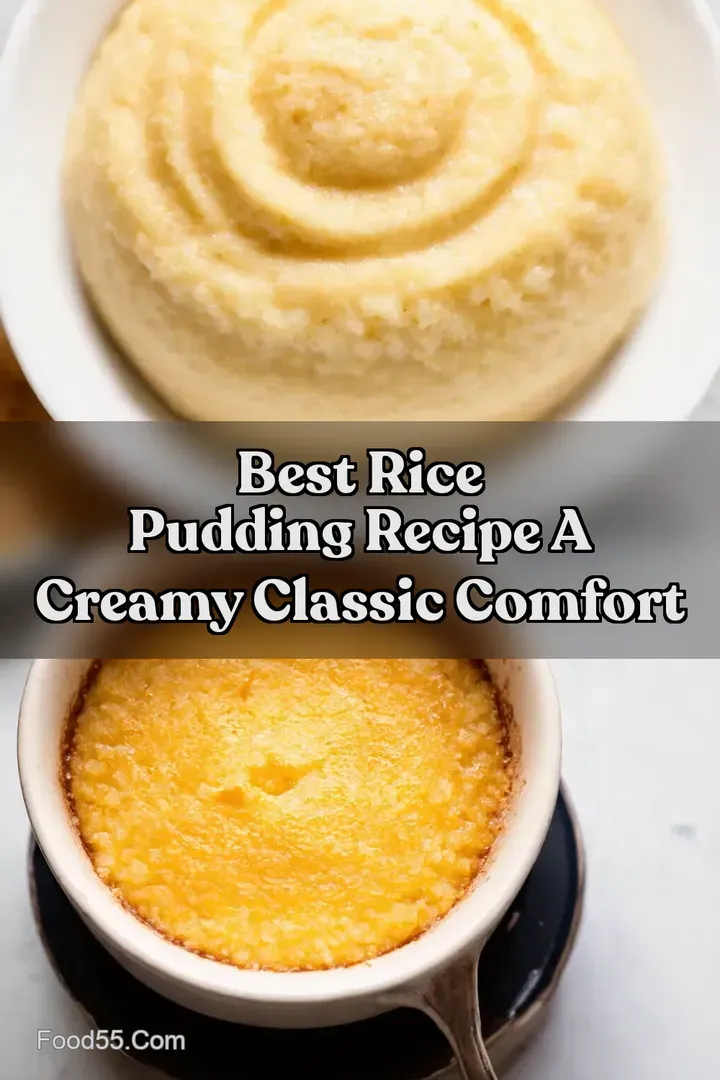Best Rice Pudding Recipe A Creamy Classic Comfort : PIN FOR LATER Best Rice Pudding Recipe A Creamy Classic Comfort