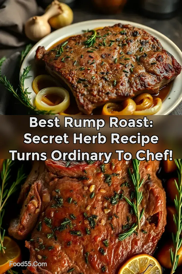 Best Rump Roast: Secret Herb Recipe Turns Ordinary to Chef! : PIN FOR LATER Best Rump Roast: Secret Herb Recipe Turns Ordinary to Chef!