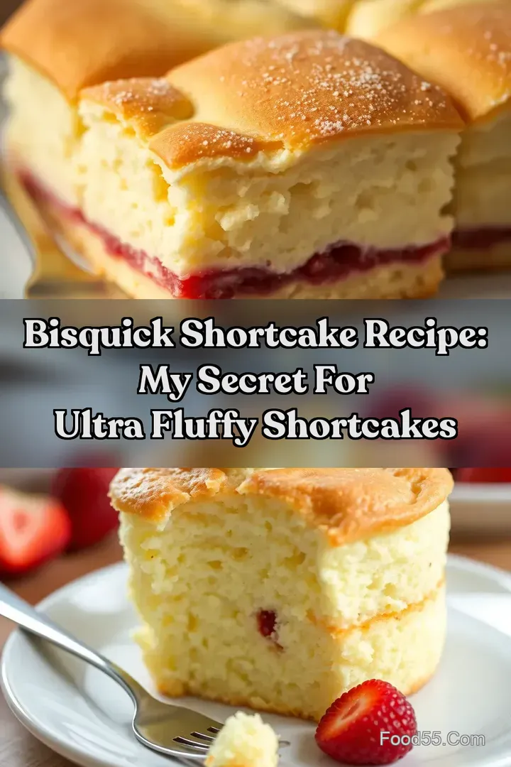 Bisquick Shortcake Recipe: My Secret for Ultra Fluffy Shortcakes : PIN FOR LATER Bisquick Shortcake Recipe: My Secret for Ultra Fluffy Shortcakes