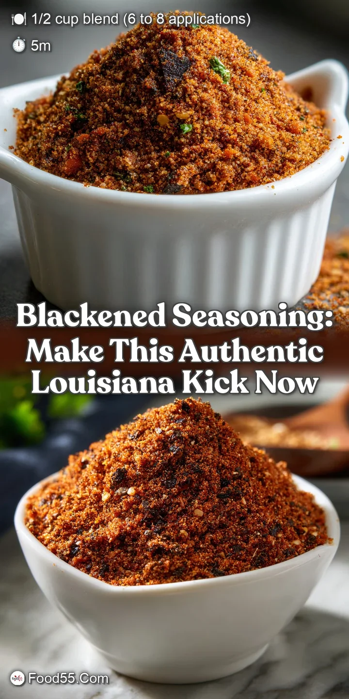 Blackened Seasoning: Make This Authentic Louisiana Kick Now