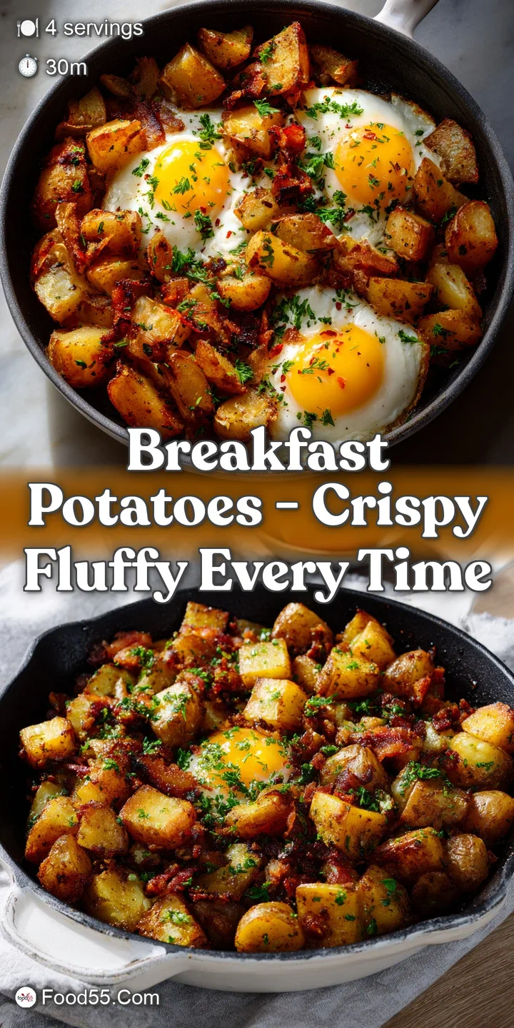 Breakfast Potatoes - Crispy Fluffy Every Time