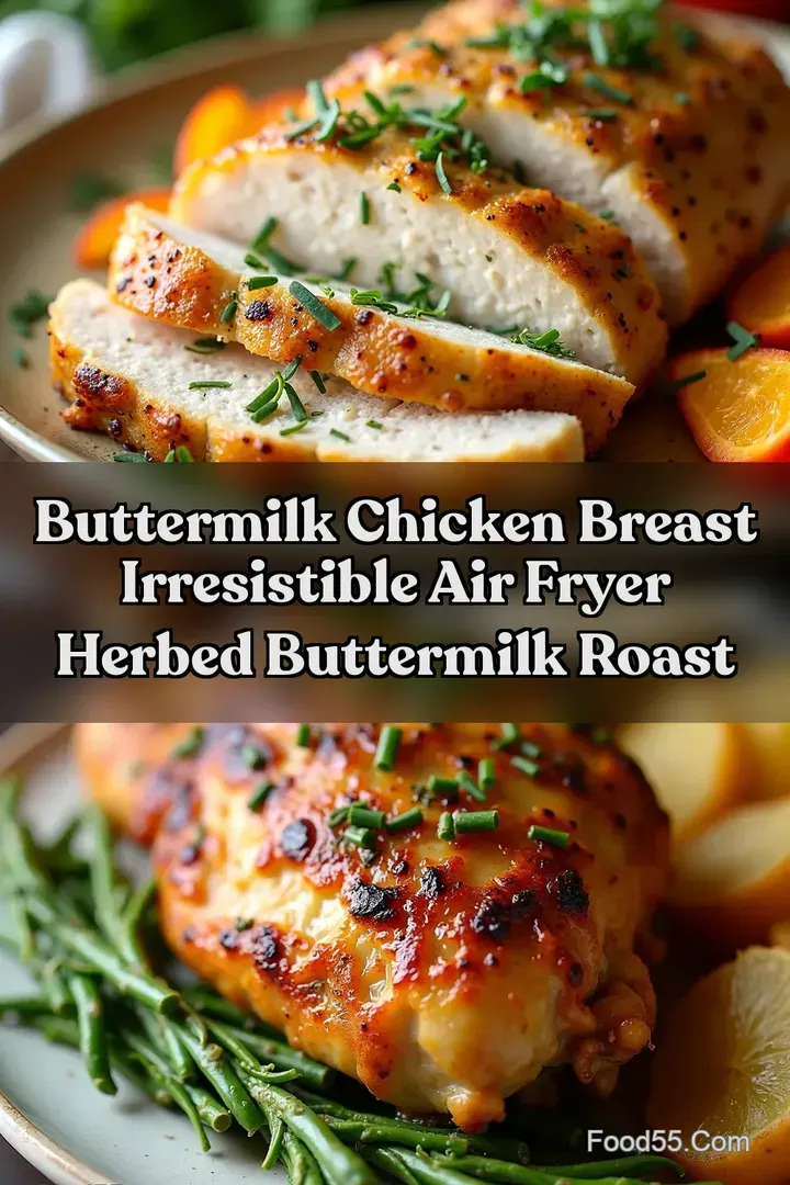 Buttermilk Chicken Breast Irresistible Air Fryer Herbed Buttermilk Roast