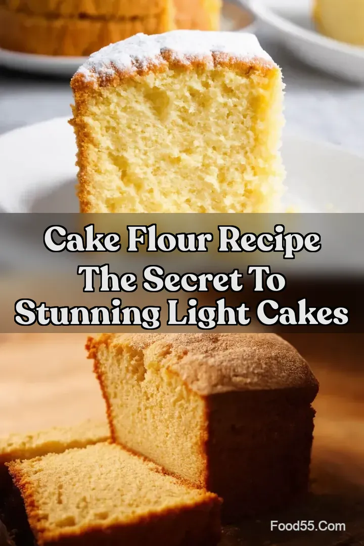 Cake Flour Recipe The Secret to Stunning Light Cakes