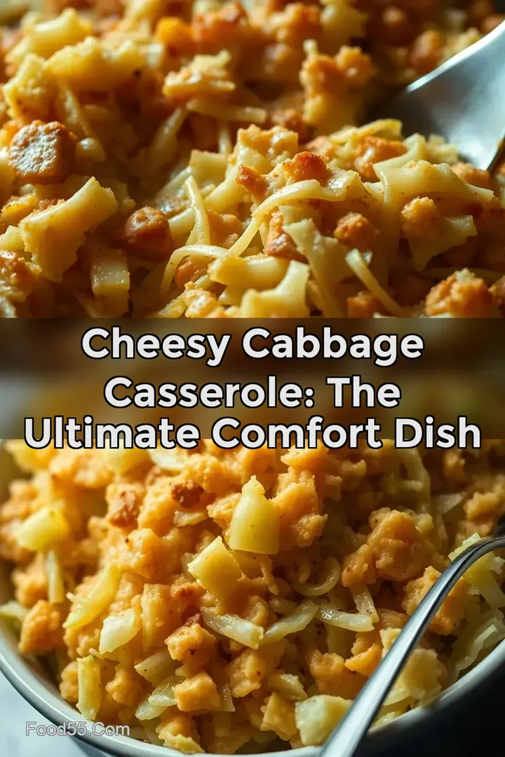 Cheesy Cabbage Casserole: The Ultimate Comfort Dish