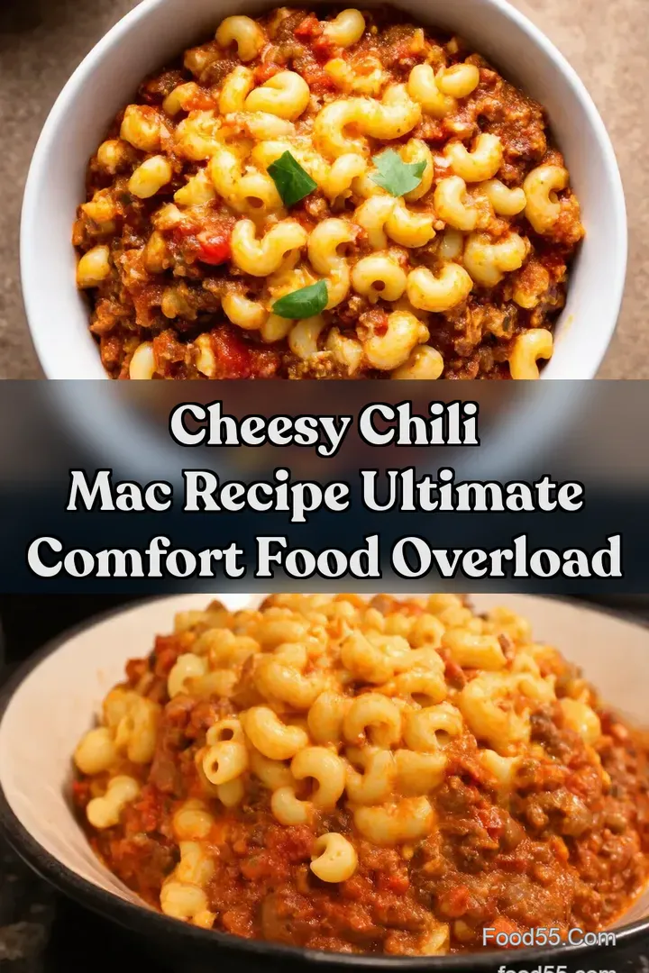 Cheesy Chili Mac Recipe Ultimate Comfort Food Overload