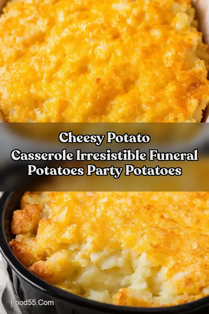 Cheesy Potato Casserole Irresistible Funeral Potatoes Party Potatoes