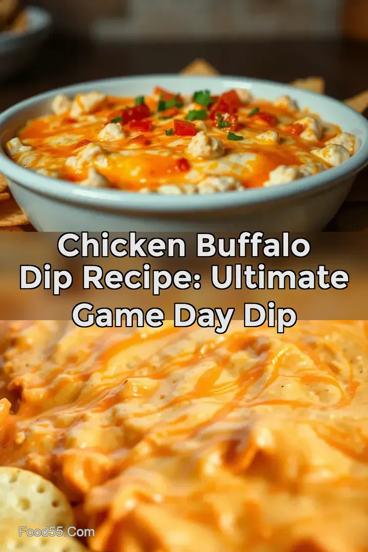 Chicken Buffalo Dip Recipe: Ultimate Game Day Dip