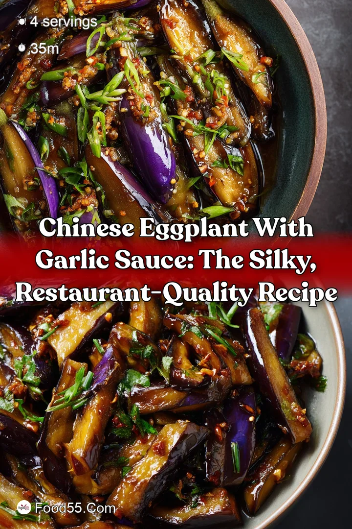 Chinese eggplant with garlic sauce: The Silky Restaurant-Quality Recipe