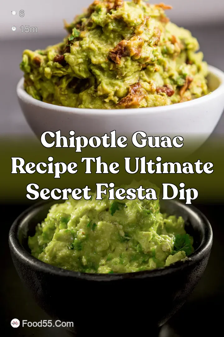 Chipotle Guac Recipe The Ultimate Secret Fiesta Dip