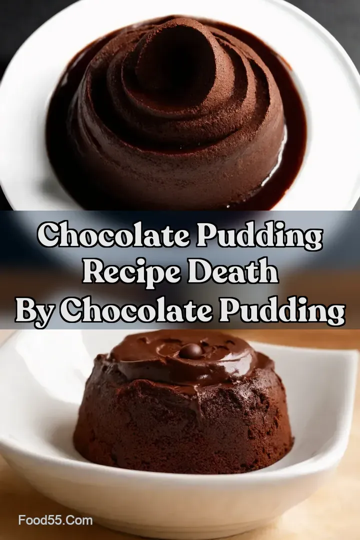 Chocolate Pudding Recipe Death By Chocolate Pudding