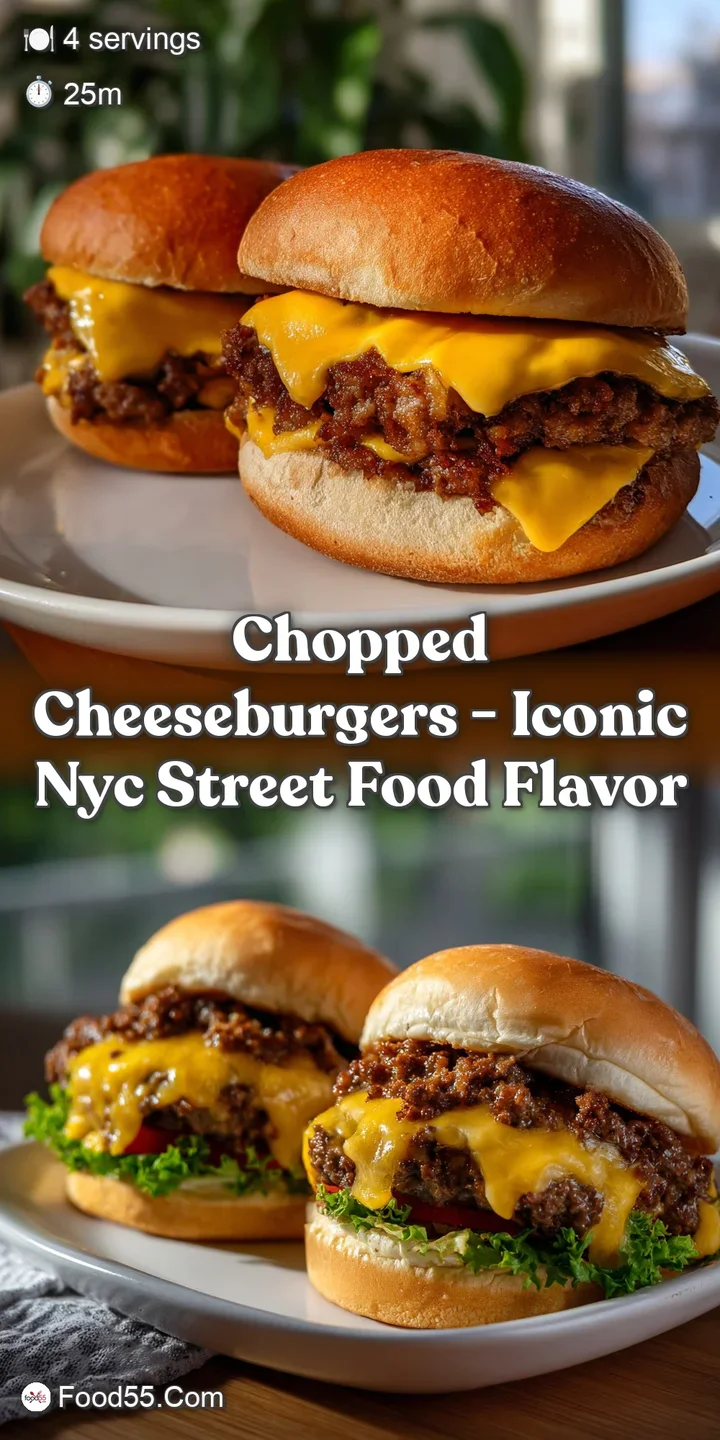 Close-up of a juicy cheeseburger with a molten, velvety cheese pull. The vibrant colors of onions, pickles, and burger pat...