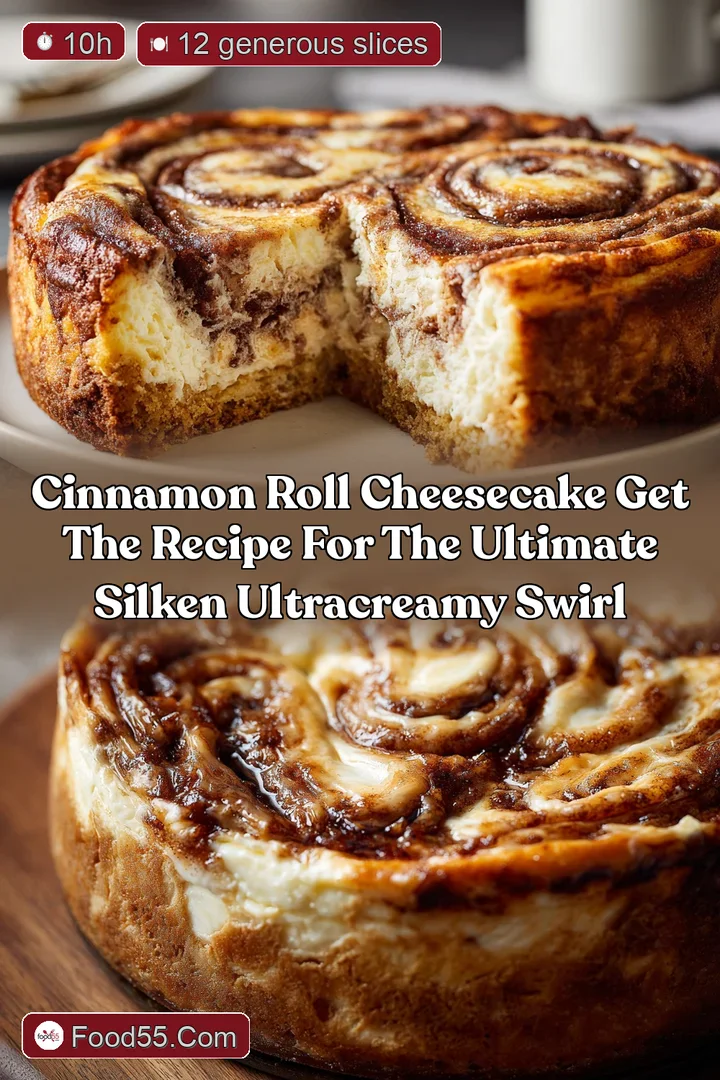 Cinnamon Roll Cheesecake Get the Recipe for the Ultimate Silken UltraCreamy Swirl