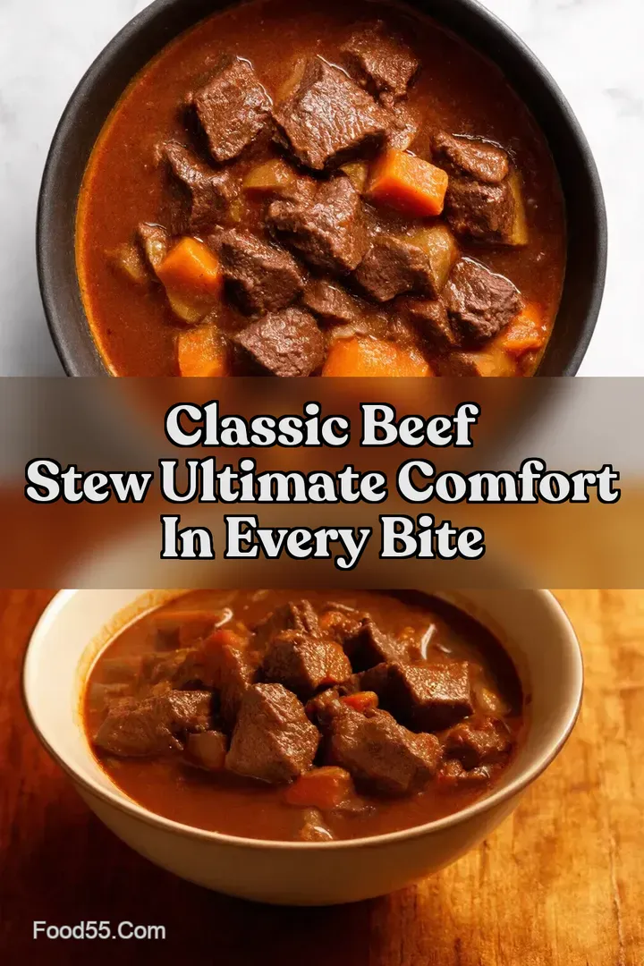 Classic Beef Stew Ultimate Comfort in Every Bite