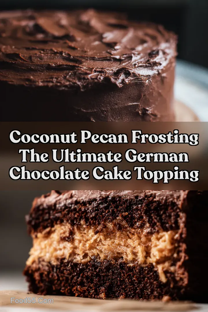 Coconut Pecan Frosting The Ultimate German Chocolate Cake Topping