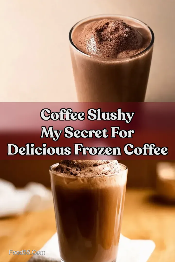 Coffee Slushy My Secret for Delicious Frozen Coffee