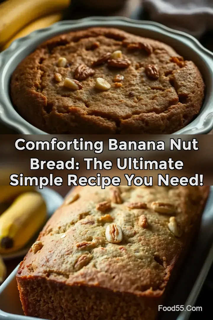 Comforting Banana Nut Bread: The Ultimate Simple Recipe You Need!