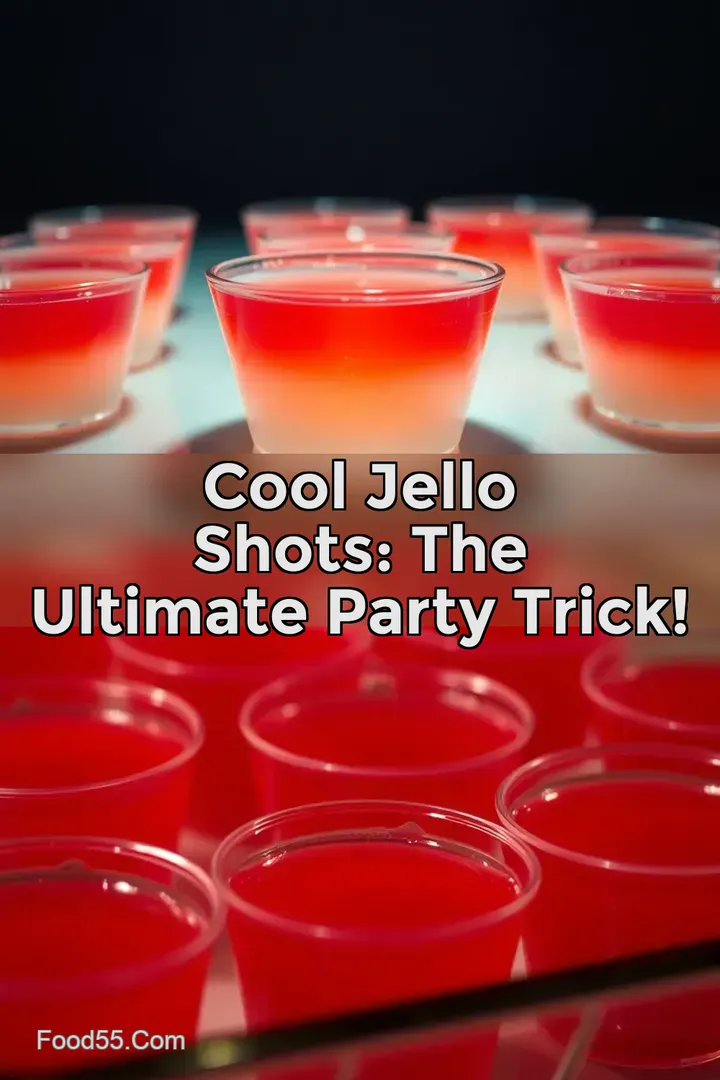 Cool Jello Shots: The Ultimate Party Trick!
