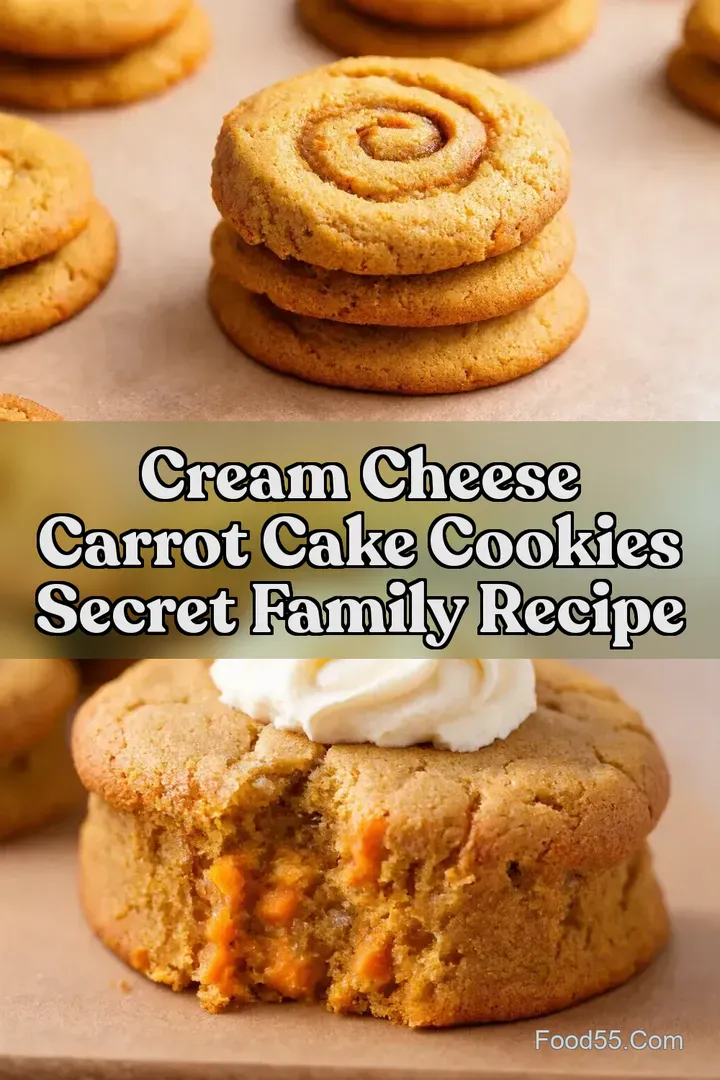 Cream Cheese Carrot Cake Cookies Secret Family Recipe