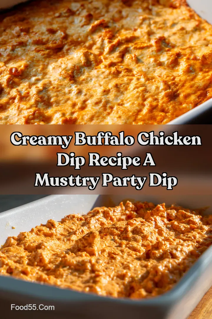 Creamy Buffalo Chicken Dip Recipe A MustTry Party Dip