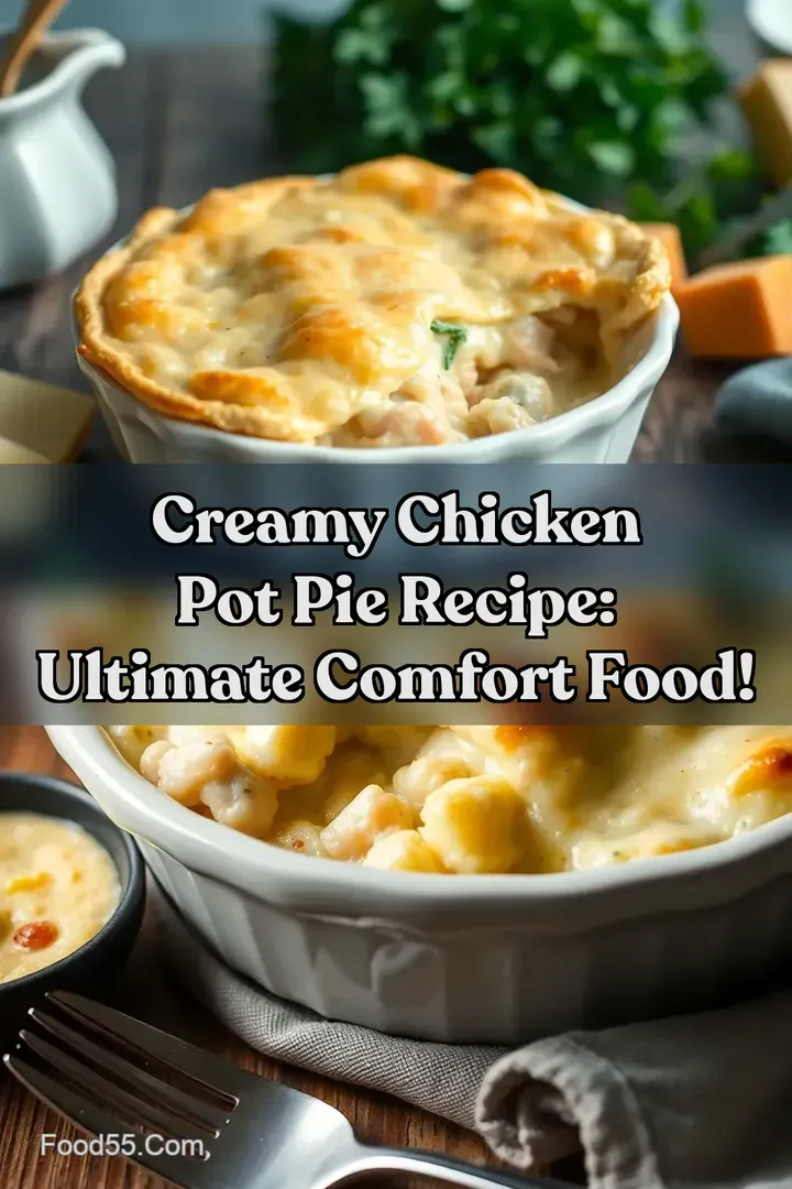 Creamy Chicken Pot Pie Recipe: Ultimate Comfort Food!