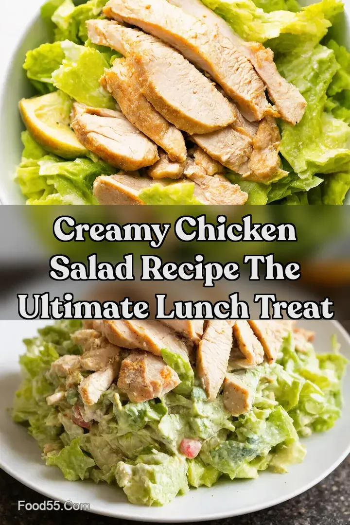 Creamy Chicken Salad Recipe The Ultimate Lunch Treat