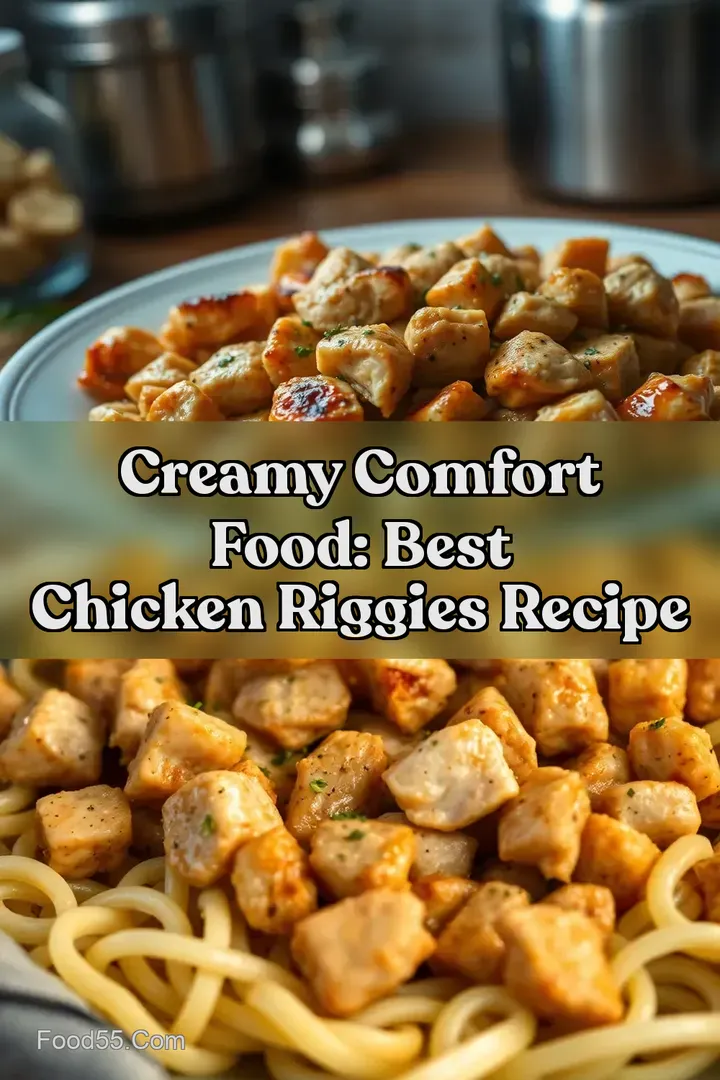 Creamy Comfort Food: Best Chicken Riggies Recipe : PIN FOR LATER Creamy Comfort Food: Best Chicken Riggies Recipe