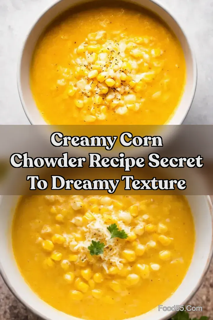 Creamy Corn Chowder Recipe Secret to Dreamy Texture