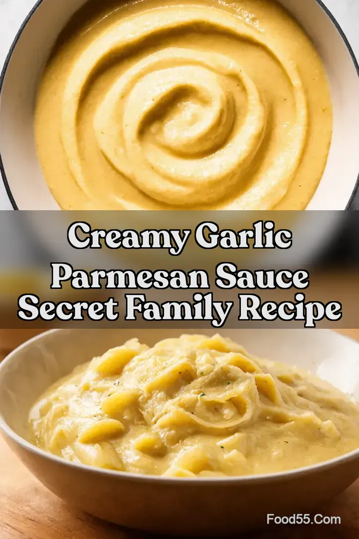 Creamy Garlic Parmesan Sauce Secret Family Recipe