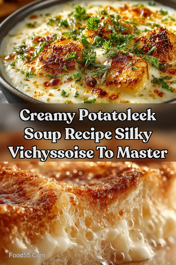 Creamy PotatoLeek Soup Recipe Silky Vichyssoise To Master
