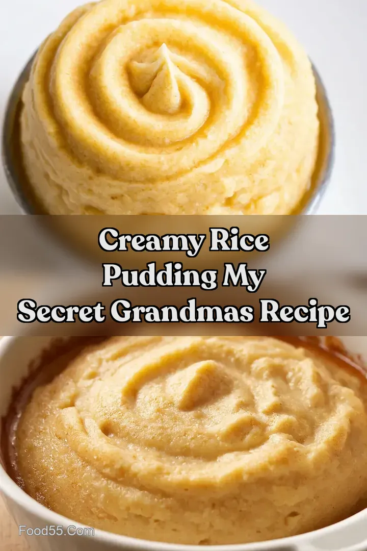 Creamy Rice Pudding My Secret Grandmas Recipe
