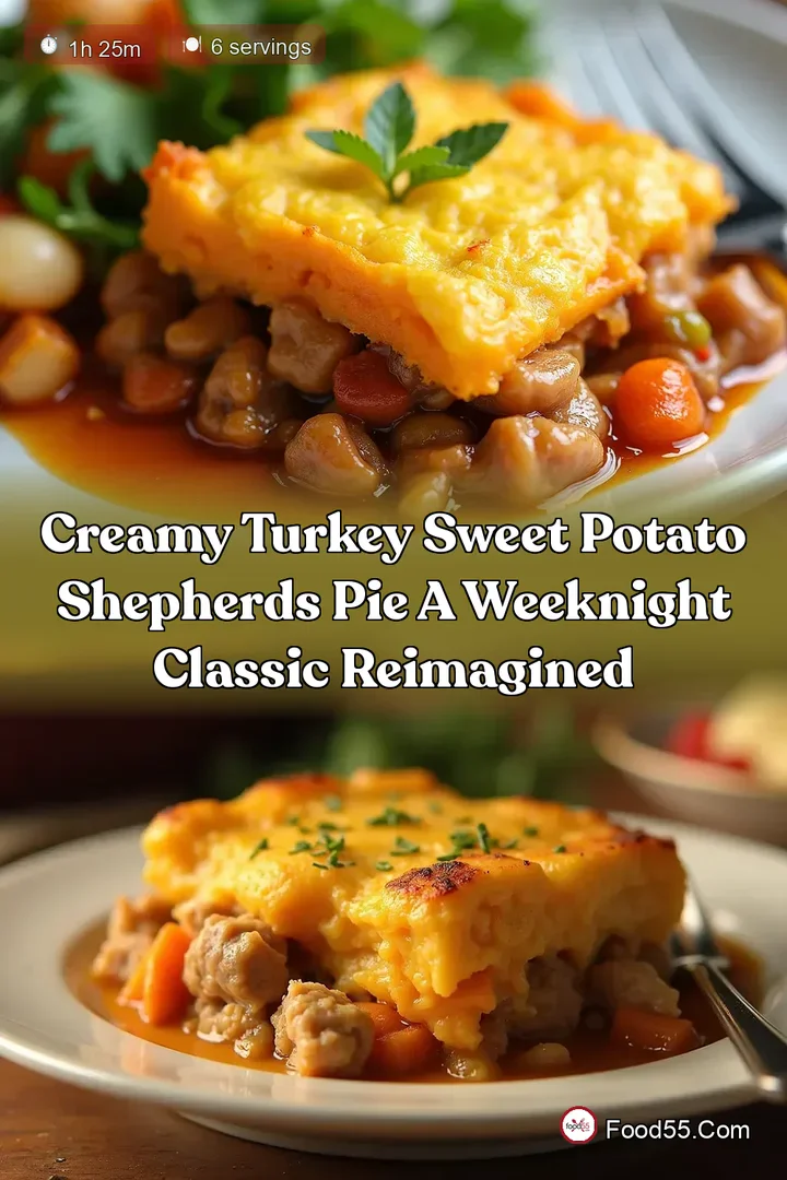 Creamy Turkey Sweet Potato Shepherds Pie A Weeknight Classic Reimagined