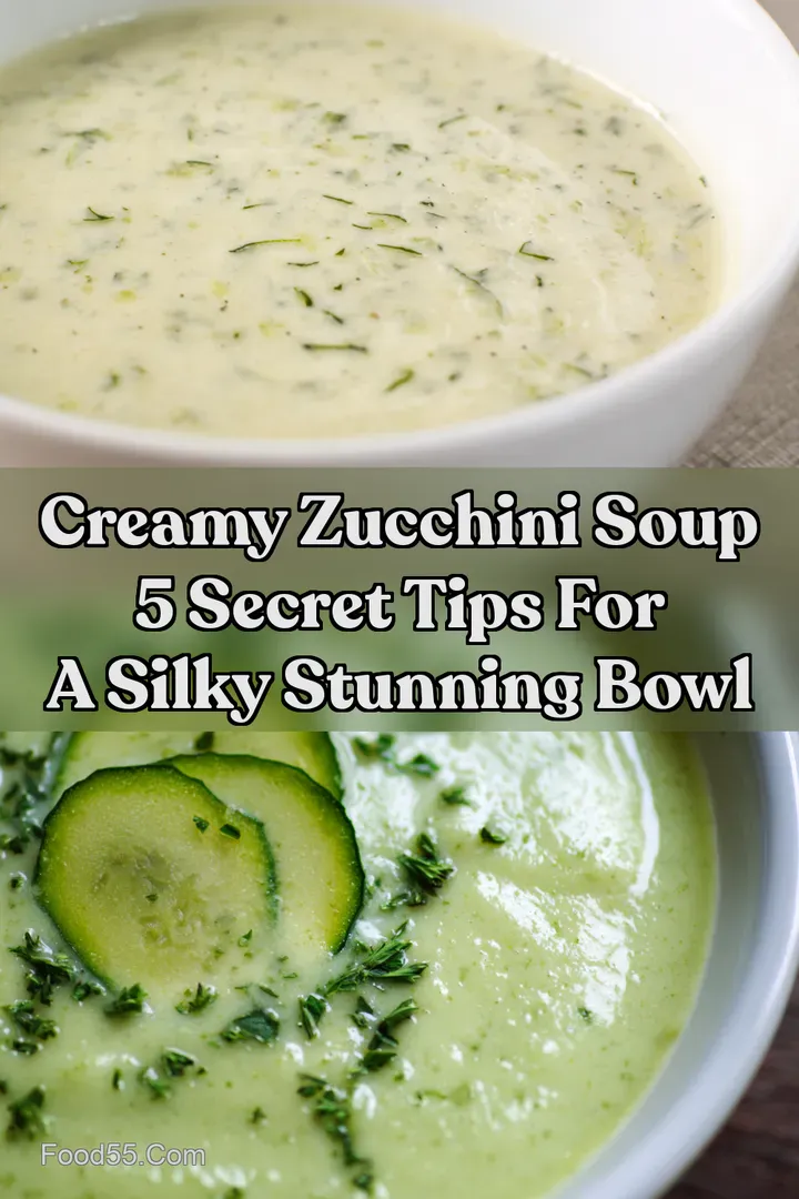Creamy Zucchini Soup 5 Secret Tips for a Silky Stunning Bowl
