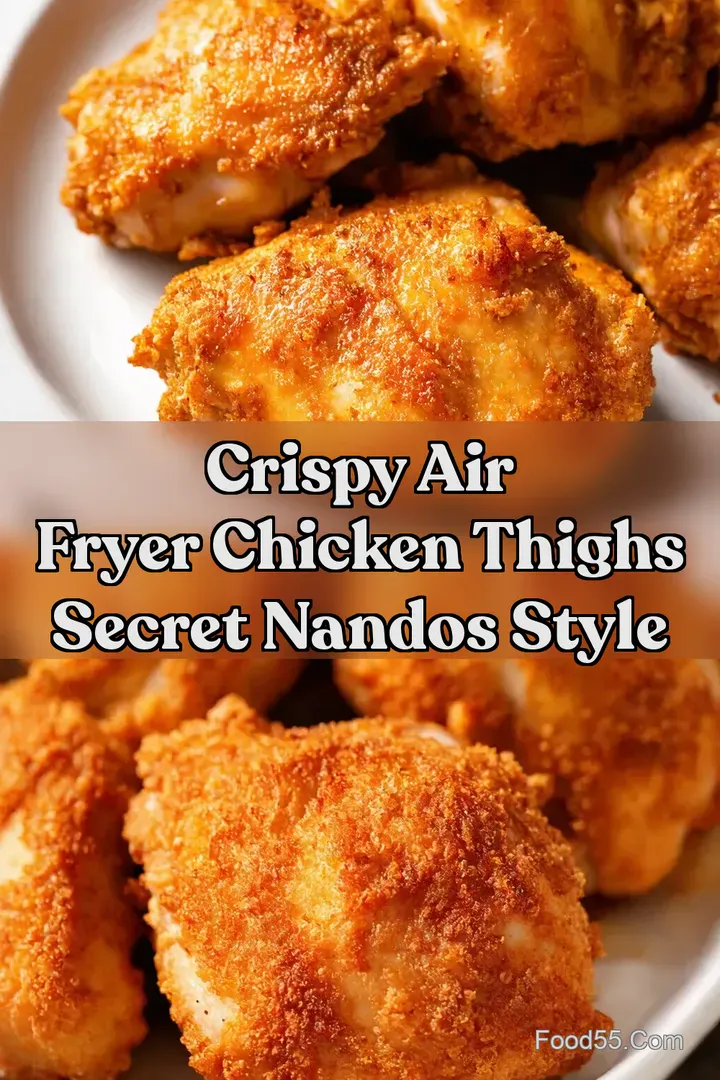 Crispy Air Fryer Chicken Thighs Secret Nandos Style