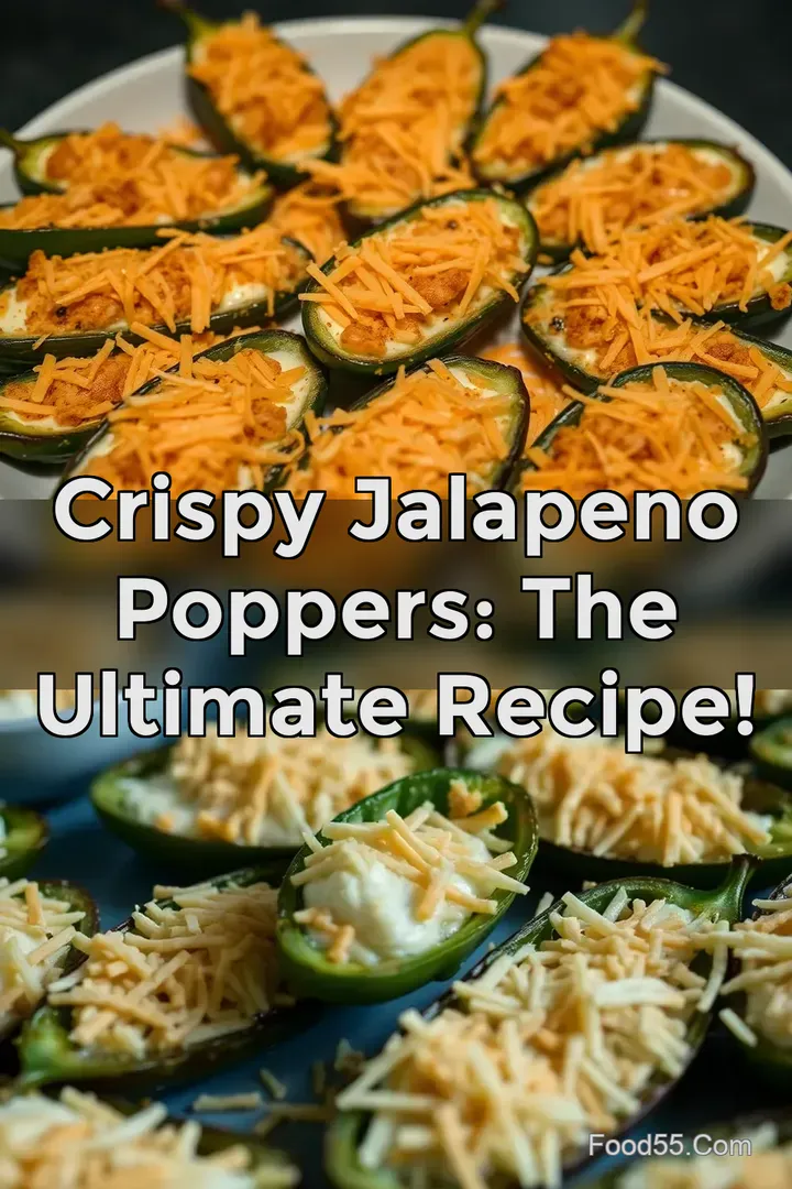 Crispy Jalapeno Poppers: The Ultimate Recipe! : PIN FOR LATER Crispy Jalapeno Poppers: The Ultimate Recipe!