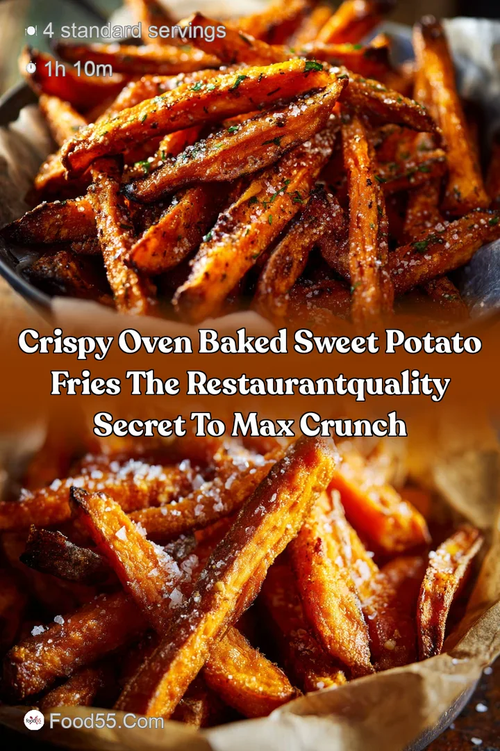 Crispy Oven Baked Sweet Potato Fries The RestaurantQuality Secret to Max Crunch