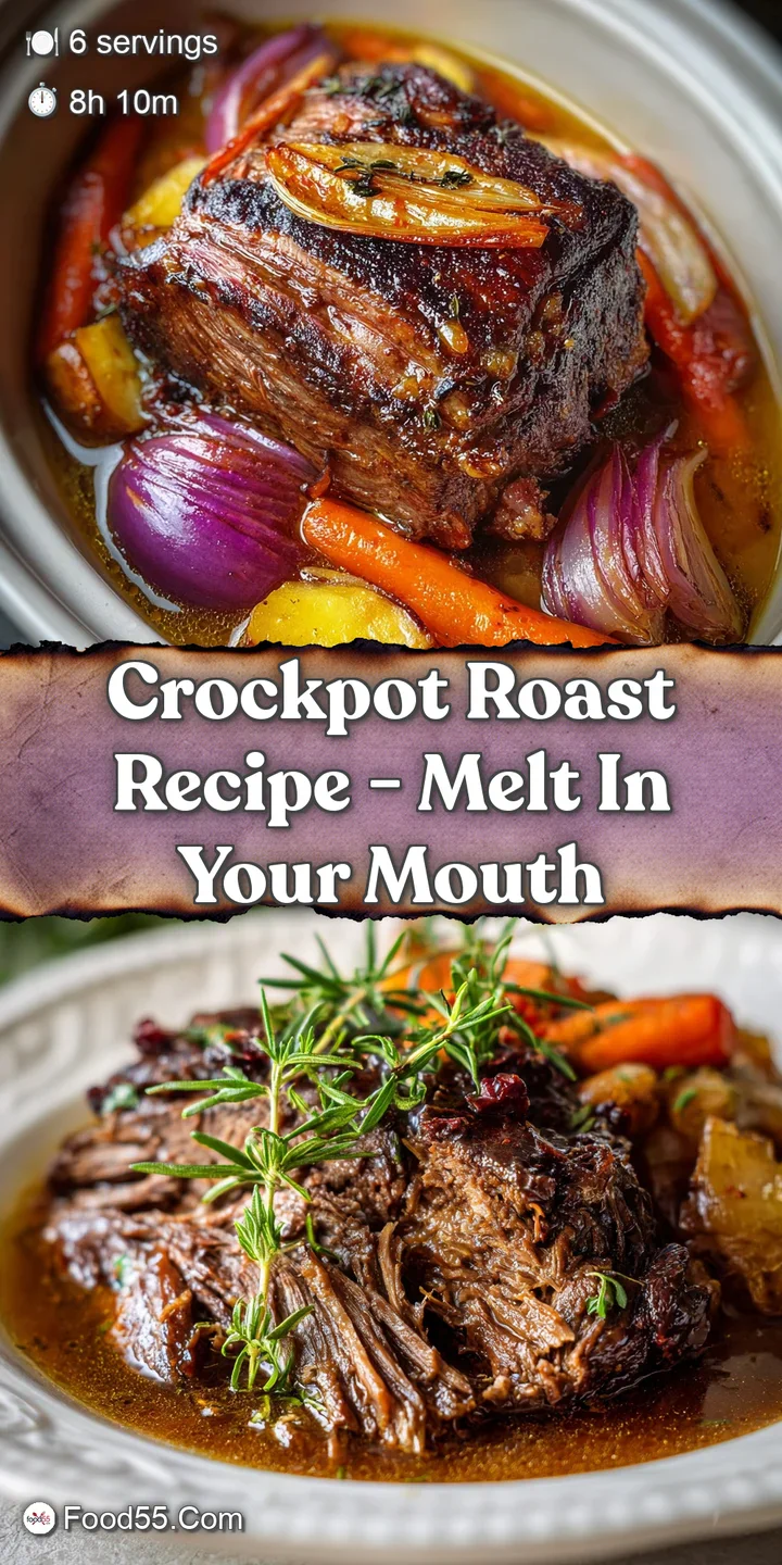 Close-up of fork-tender, juicy pot roast with browned edges, swimming in a flavorful, glistening dark gravy, ready to eat.