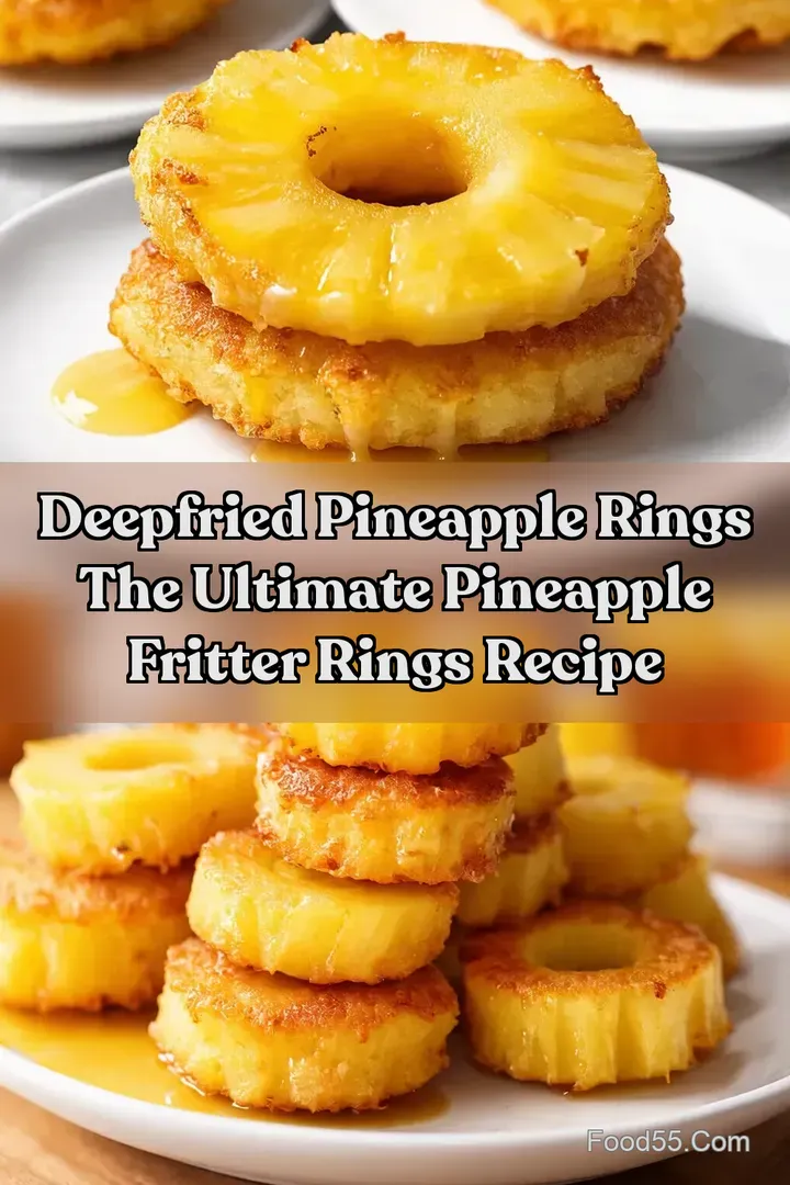 DeepFried Pineapple Rings The Ultimate Pineapple Fritter Rings Recipe