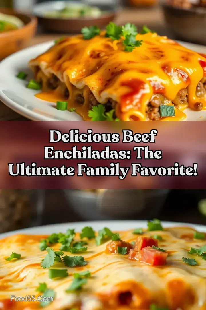 Delicious Beef Enchiladas: The Ultimate Family Favorite! : PIN FOR LATER Delicious Beef Enchiladas: The Ultimate Family Favorite!
