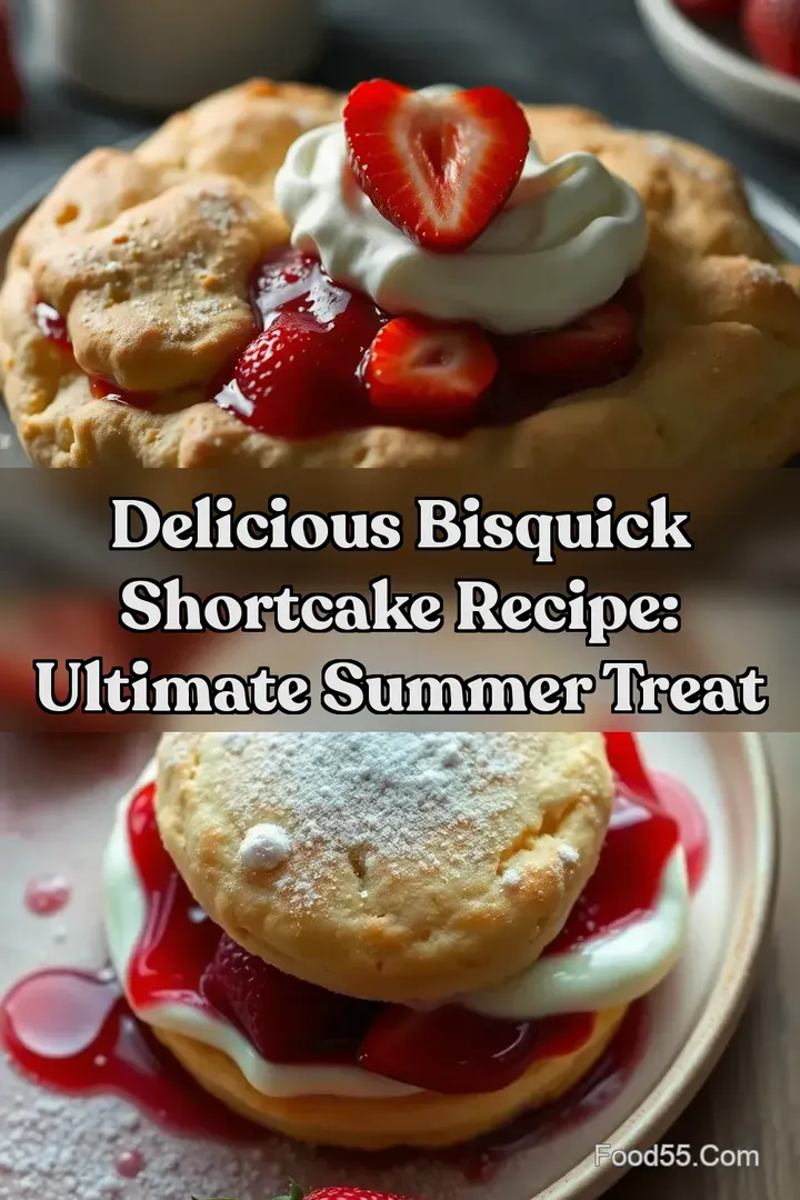 Delicious Bisquick Shortcake Recipe: Ultimate Summer Treat : PIN FOR LATER Delicious Bisquick Shortcake Recipe: Ultimate Summer Treat