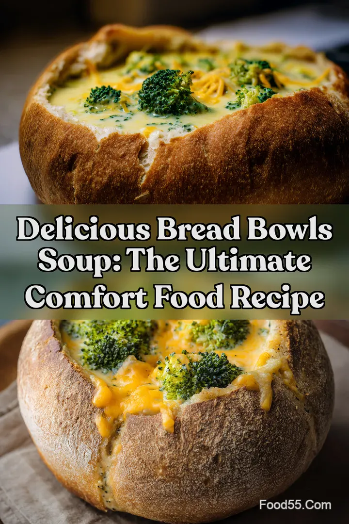 Delicious Bread Bowls Soup: The Ultimate Comfort Food Recipe
