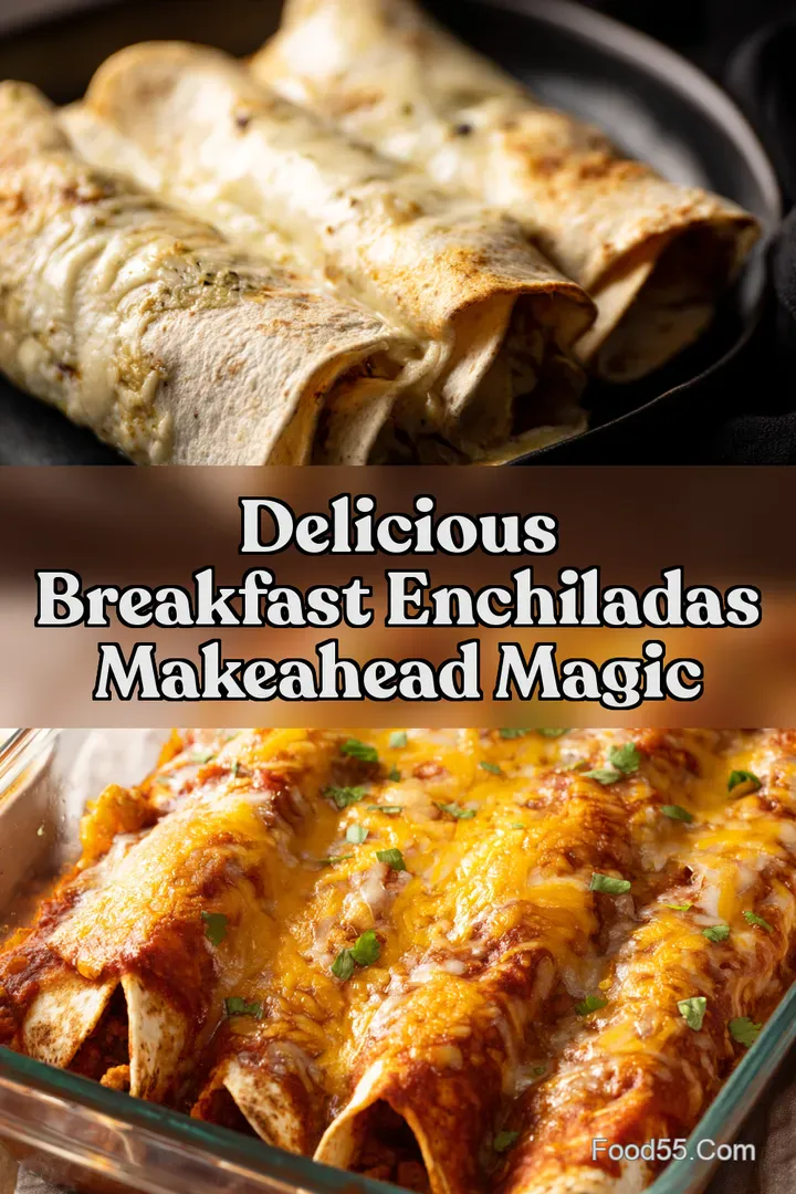 Delicious Breakfast Enchiladas MakeAhead Magic